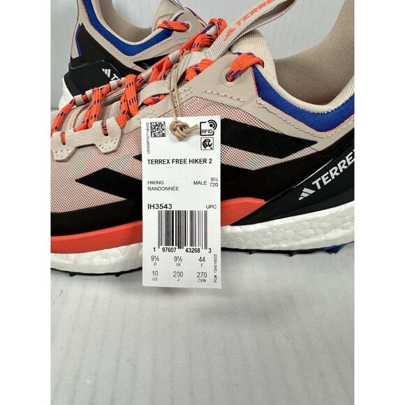 Size 10 Adidas Terrex Free Hiker 2.0 Low Hiking Boost Shoes Men IH3543 NEW main image 8